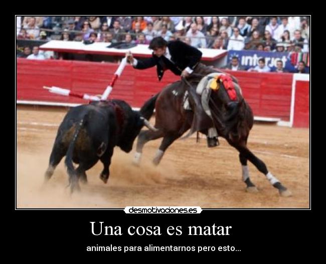 Una cosa es matar -