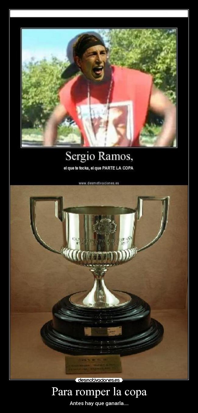 Para romper la copa - 