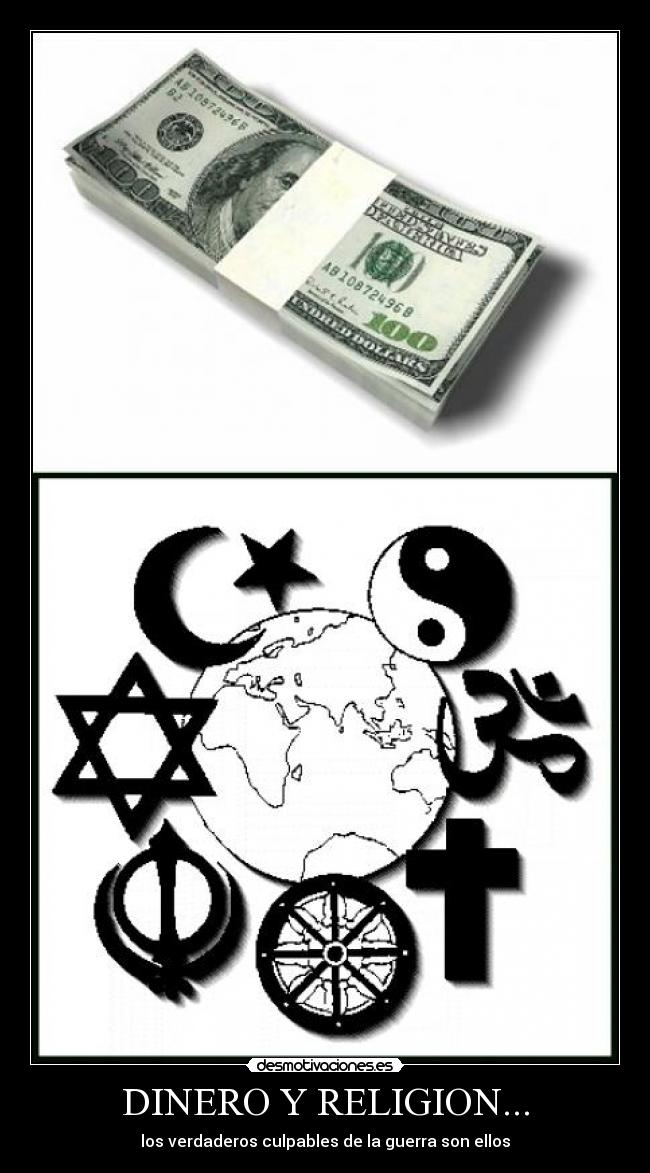 DINERO Y RELIGION... - 