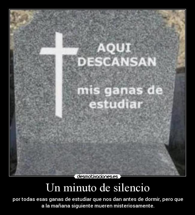 Un minuto de silencio - 