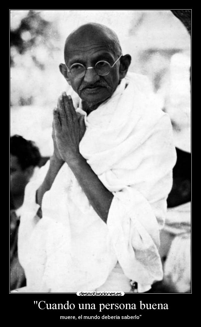 Cuando una persona buena -