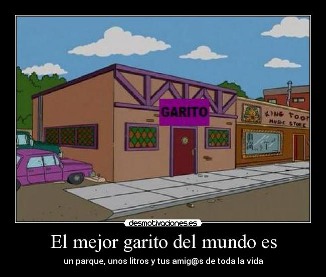 El mejor garito del mundo es -