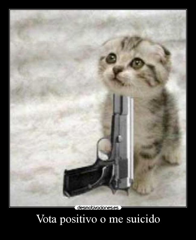 Vota positivo o me suicido - 