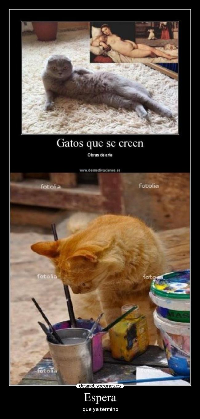 Espera - que ya termino