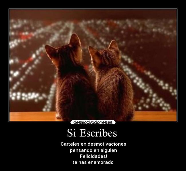 Si Escribes -