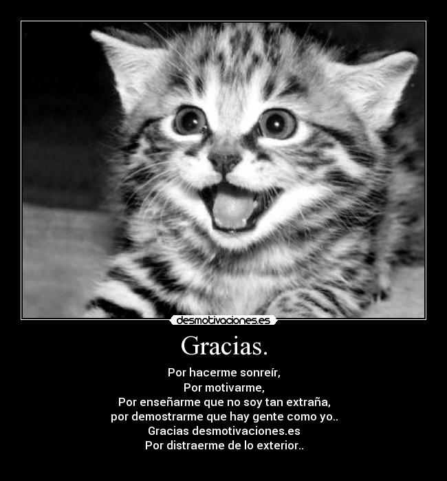 Gracias. - 
