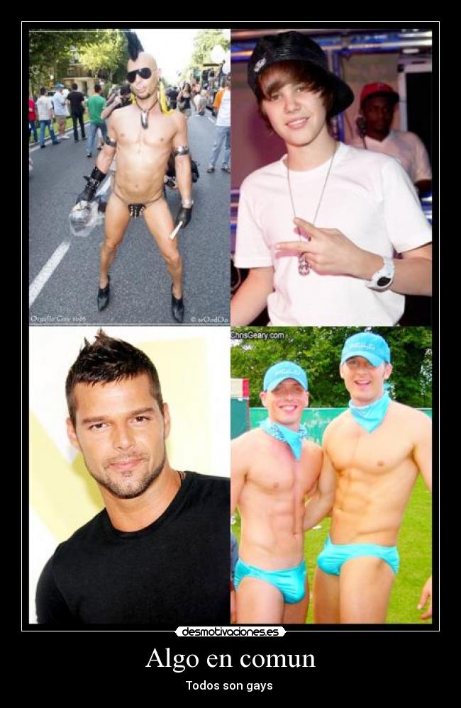 Algo en comun - Todos son gays
