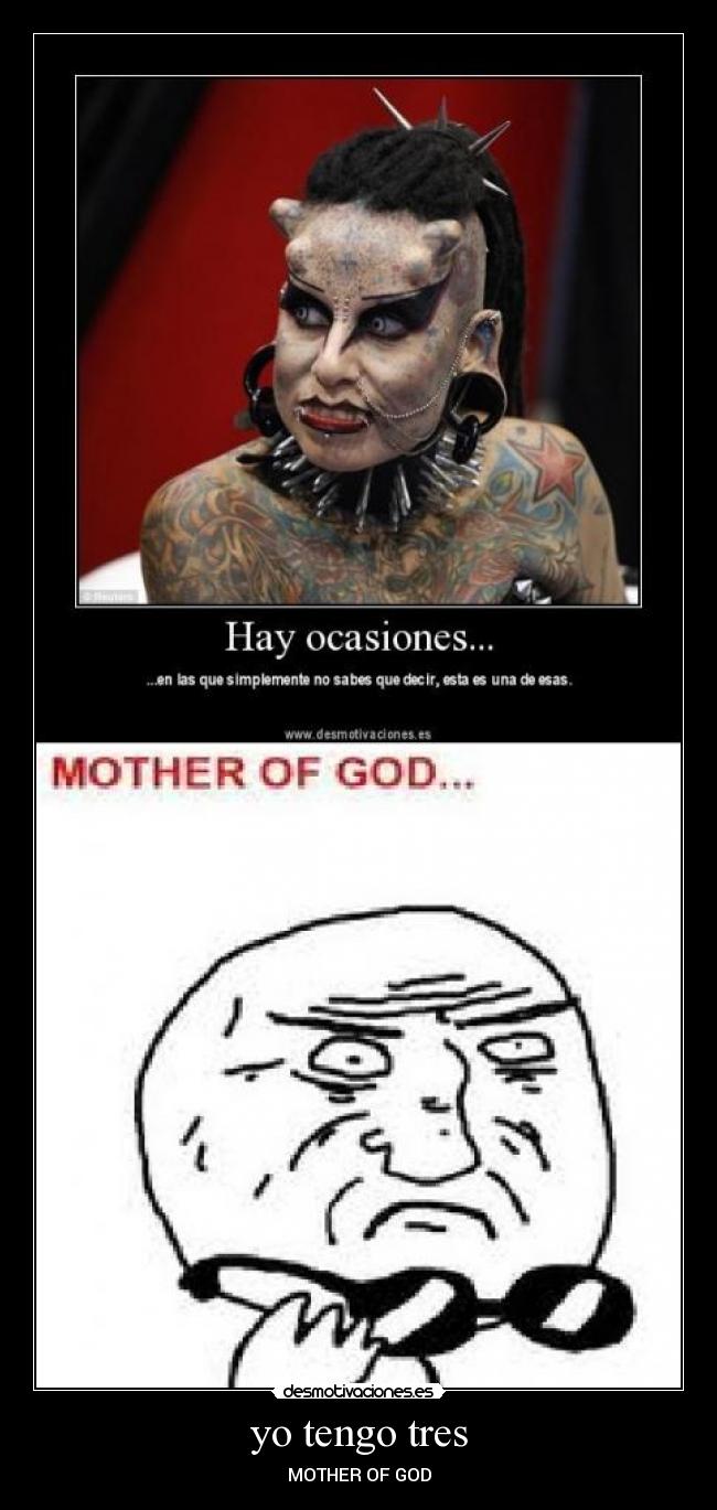 carteles mother god desmotivaciones