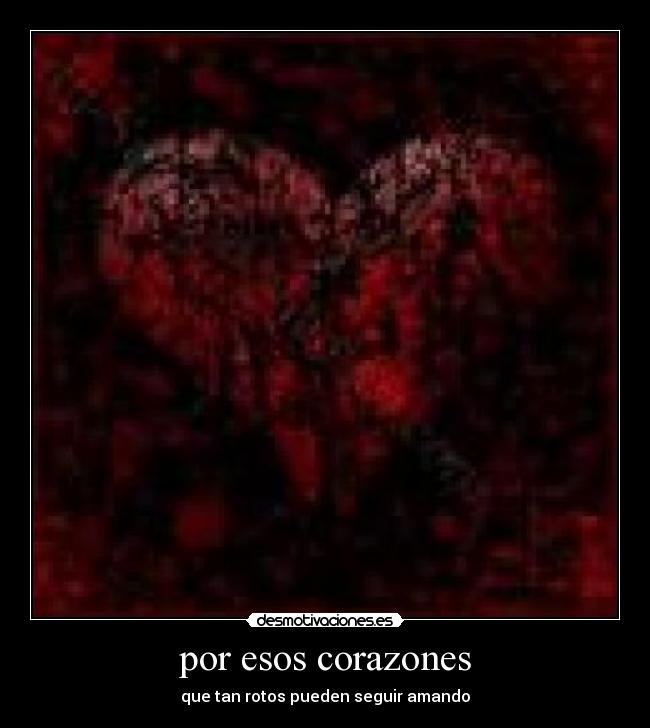 por esos corazones - 