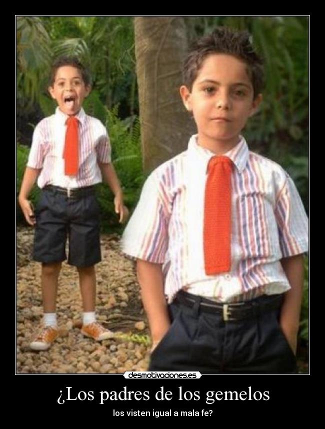 ¿Los padres de los gemelos - 