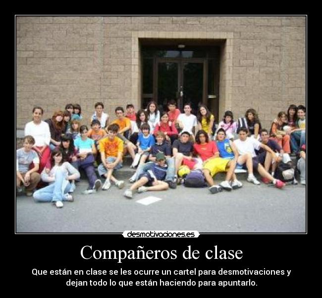 Compañeros de clase -