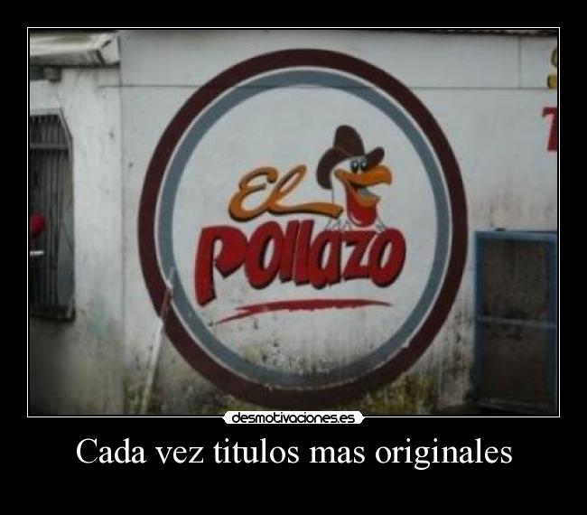 Cada vez titulos mas originales -