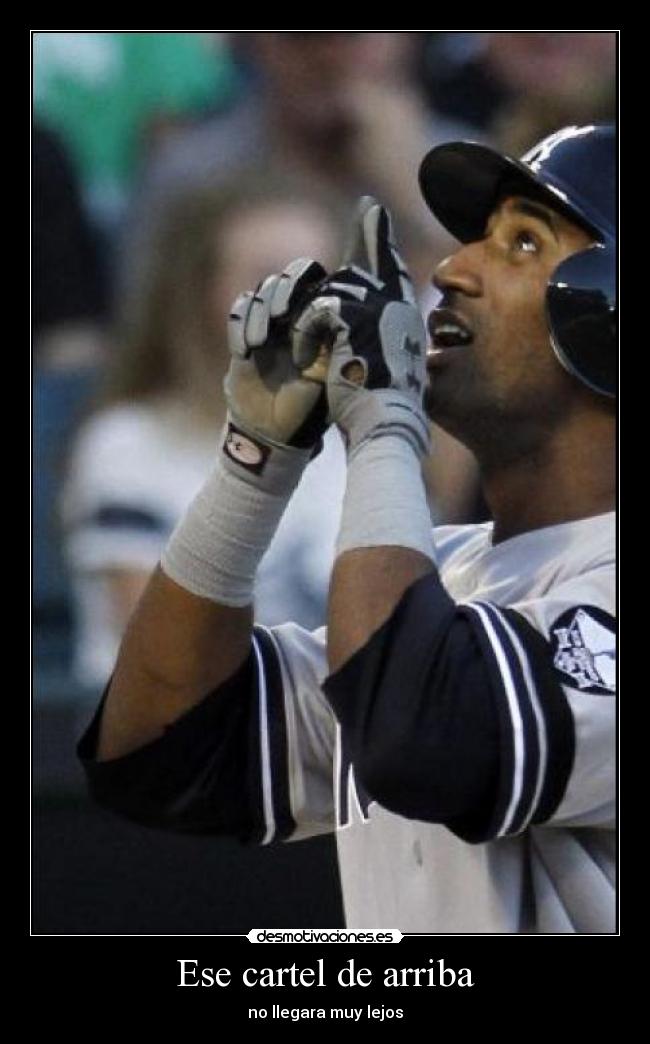 Ese cartel de arriba - 