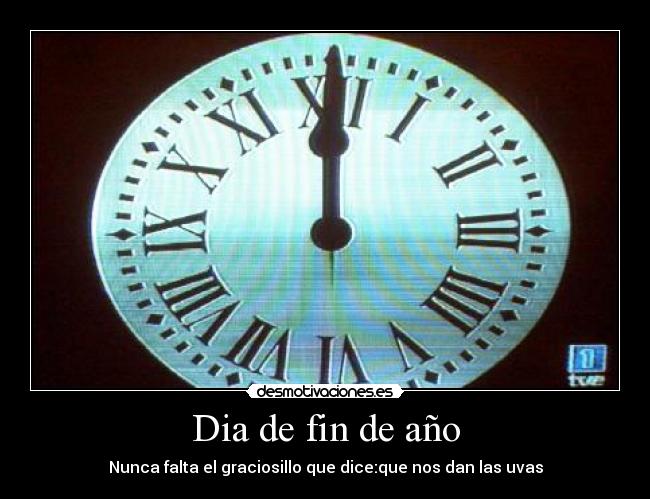 Dia de fin de año -