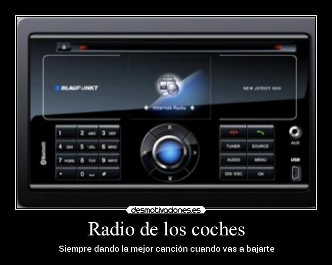 Radio de los coches - 