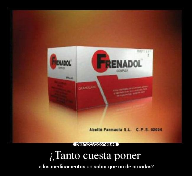 ¿Tanto cuesta poner -