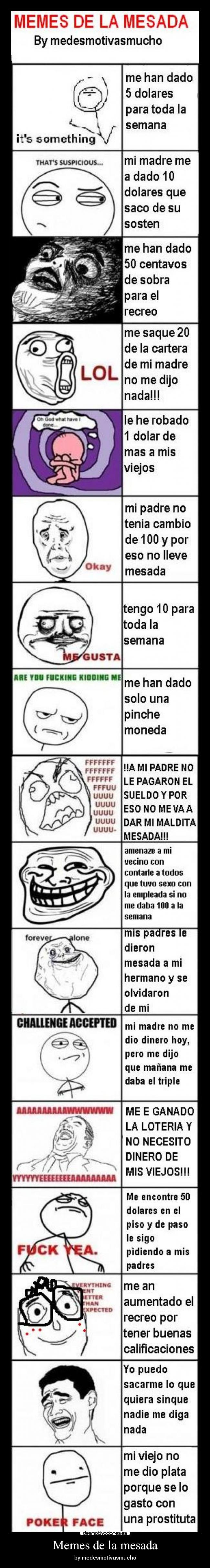 Memes de la mesada - 