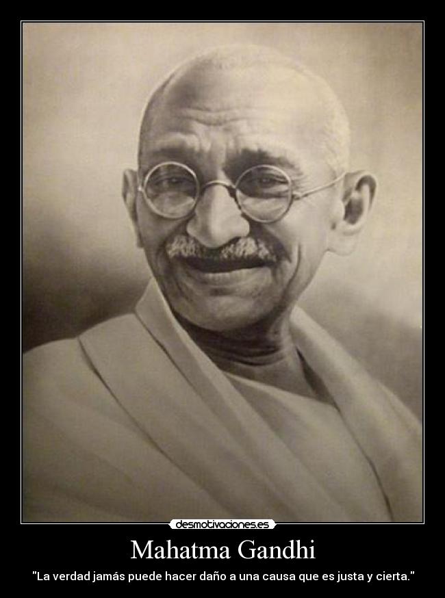 Mahatma Gandhi -