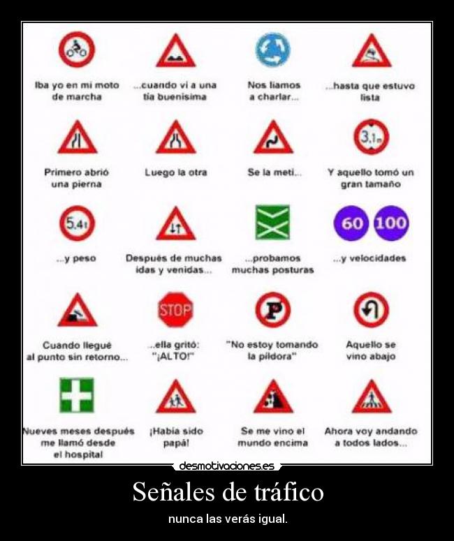 Señales de tráfico - 