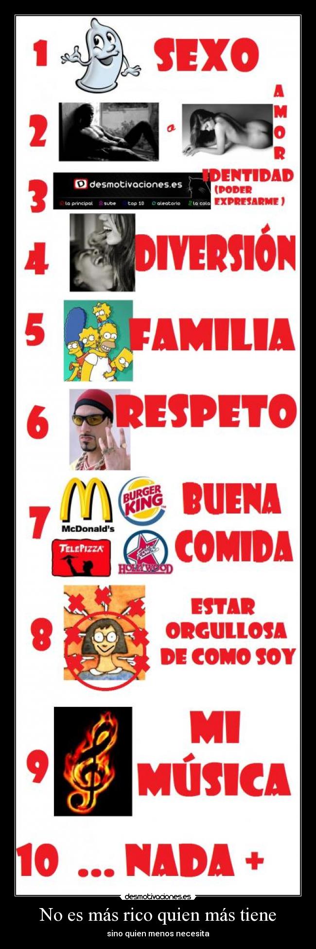 No es más rico quien más tiene - 