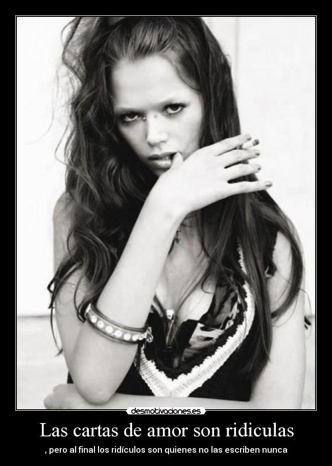 Las cartas de amor son ridiculas - 