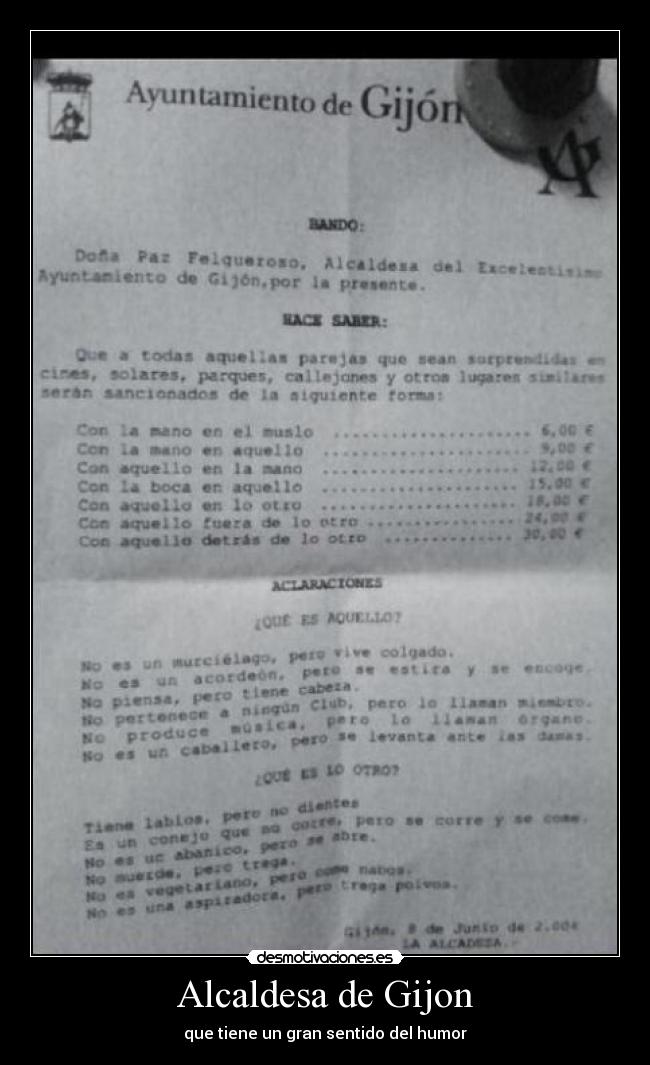 carteles alcaldesa gijon desmotivaciones