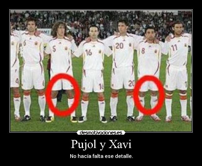 Pujol y Xavi - 