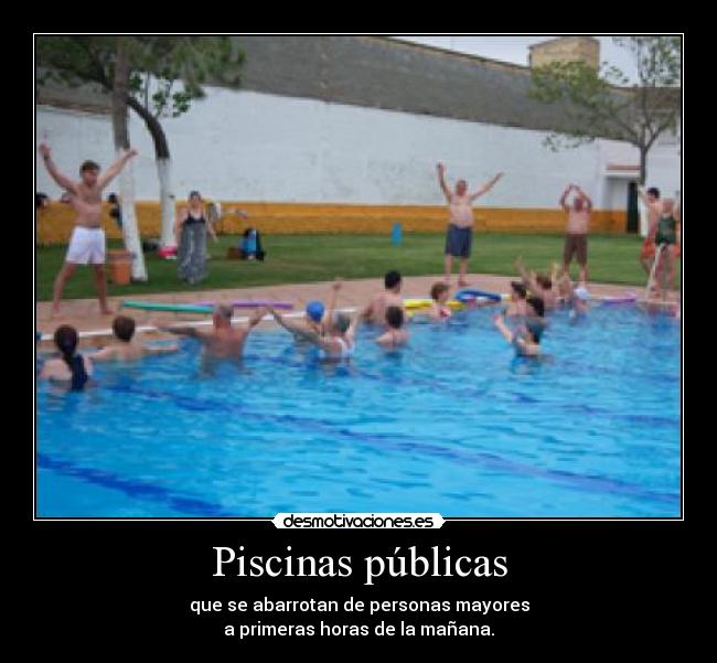 carteles piscina desmotivaciones