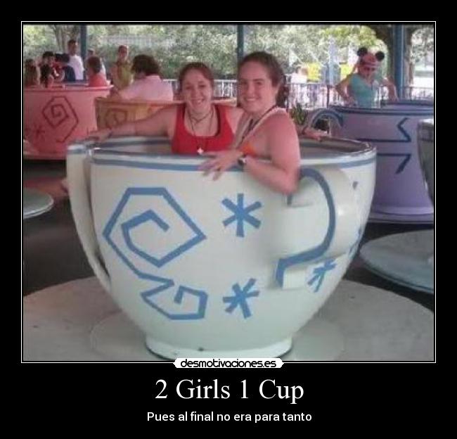 2 Girls 1 Cup - Pues al final no era para tanto