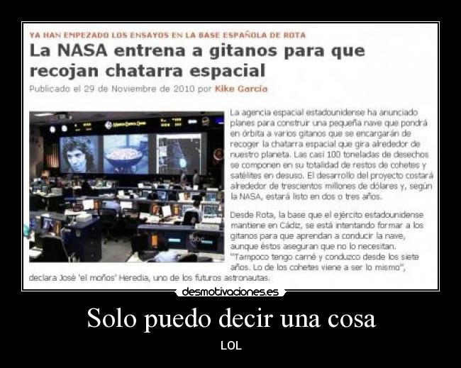 Solo puedo decir una cosa - LOL