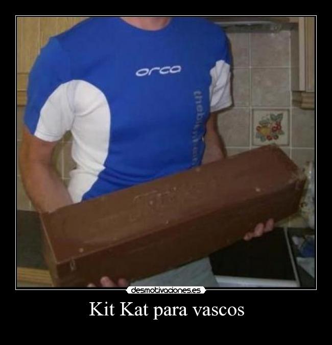 Kit Kat para vascos -