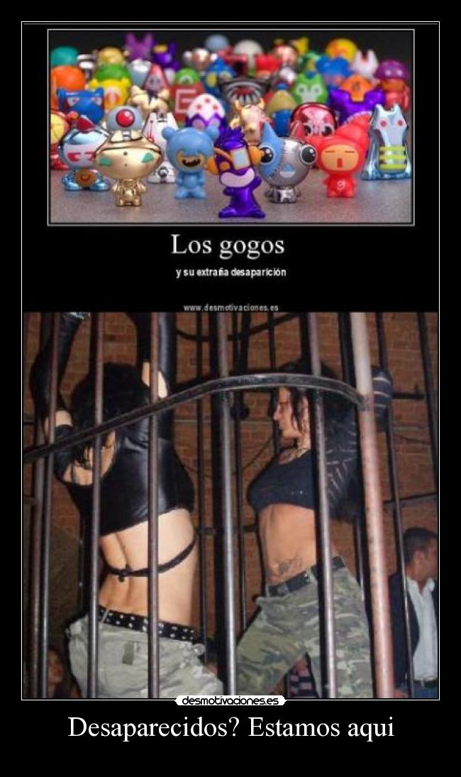 Desaparecidos? Estamos aqui -