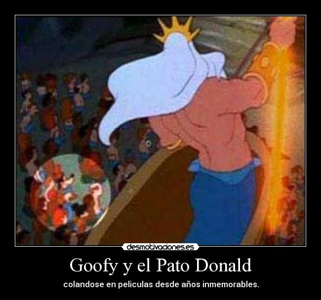 Goofy y el Pato Donald -