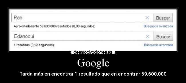 carteles google tarda mas encontrar resultado desmotivaciones