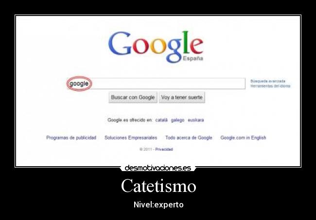 Catetismo - Nivel:experto