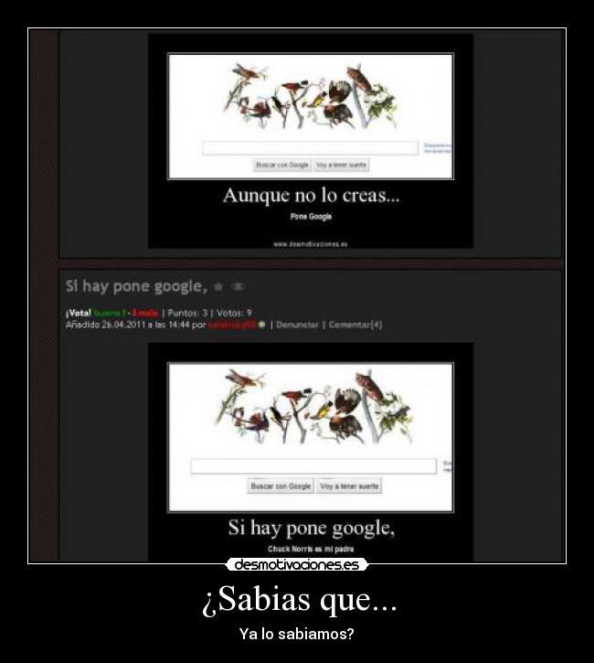 ¿Sabias que... -