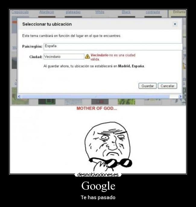 carteles google vecindario gran canaria desmotivaciones