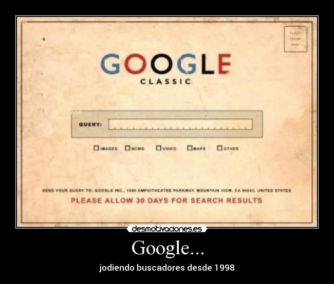 Google... -