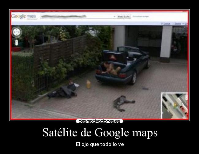 Satélite de Google maps -