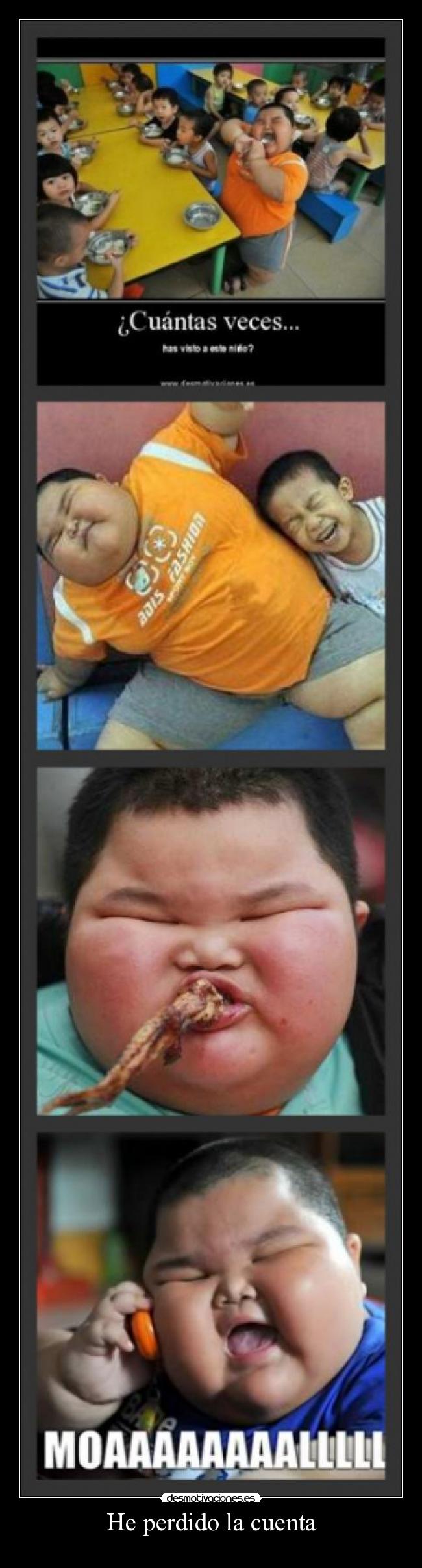 He perdido la cuenta -