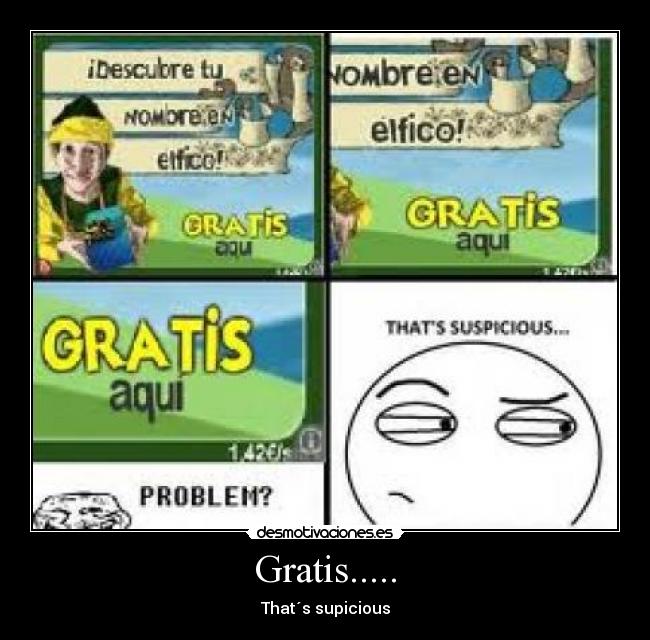 Gratis..... -