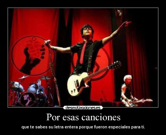 carteles green day green day billie joe cancion letra especial desmotivaciones