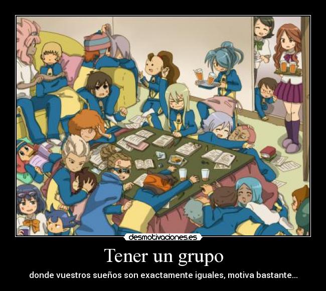 Tener un grupo - 