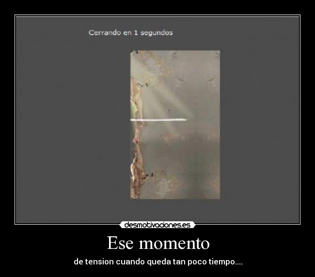Ese momento - 