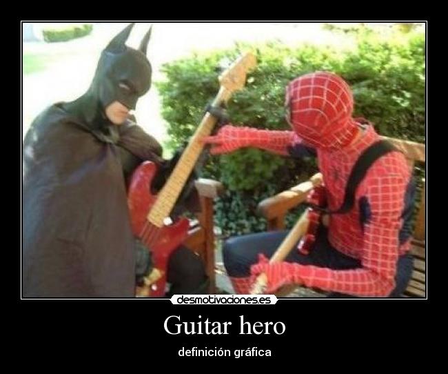 Guitar hero - definición gráfica