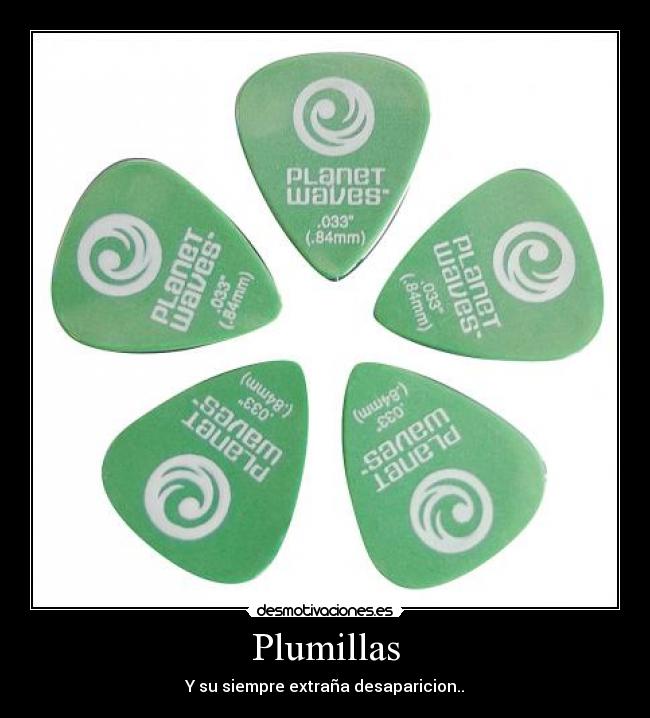 Plumillas - 