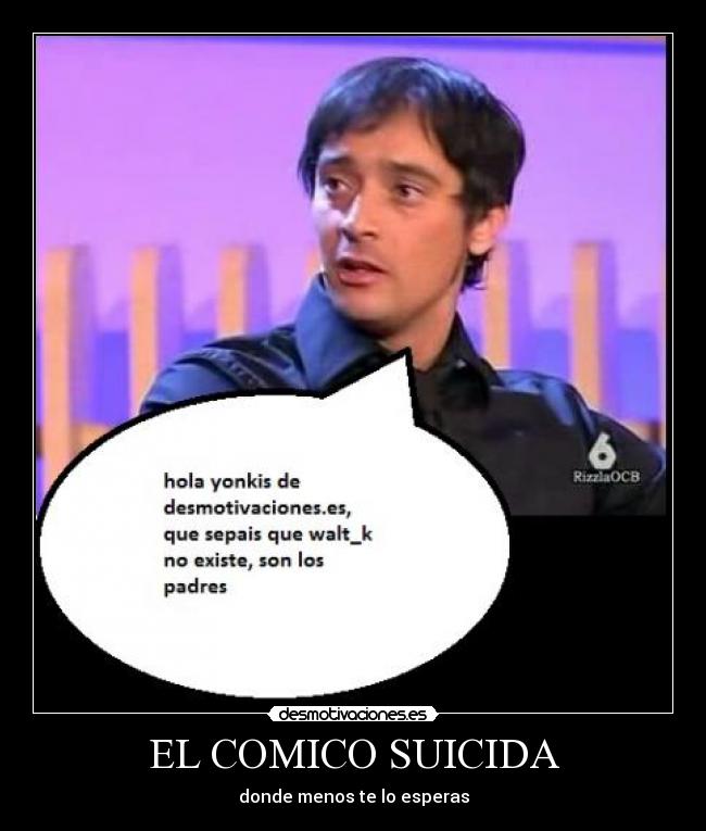 EL COMICO SUICIDA - 