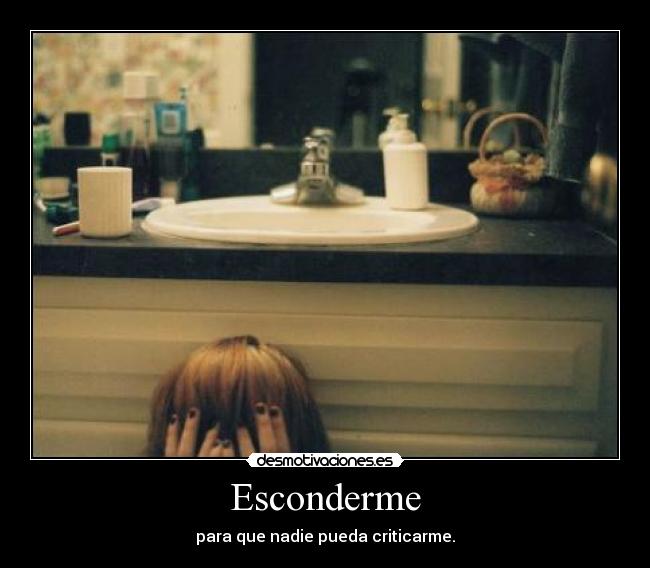 Esconderme -