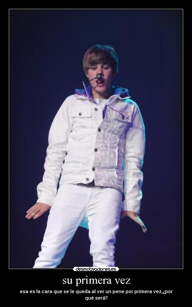 su primera vez - esa es la cara que se le queda al ver un pene por primera vez,¿por qué será?