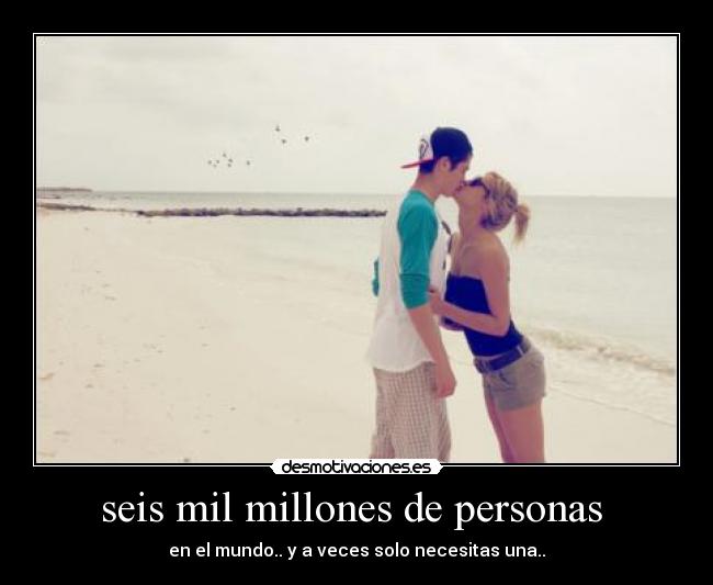 seis mil millones de personas -